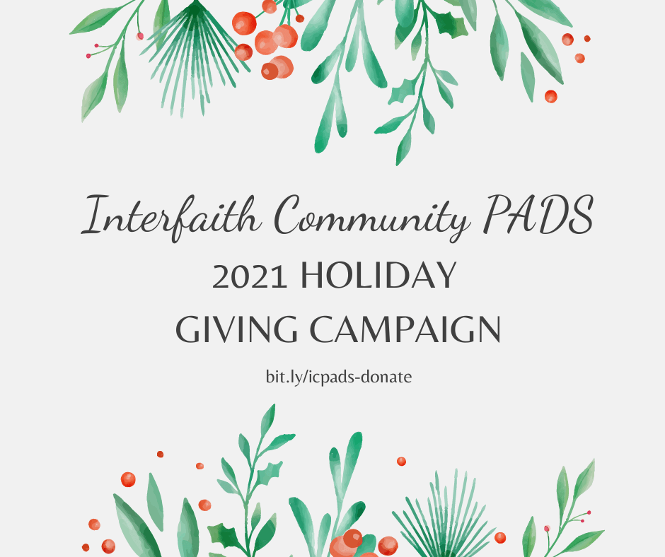 holiday giving campaign graphic