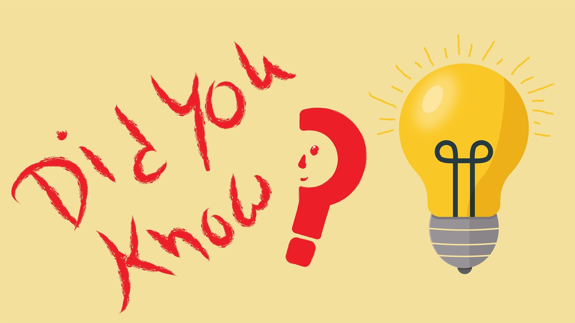 did you know lightbulb graphic