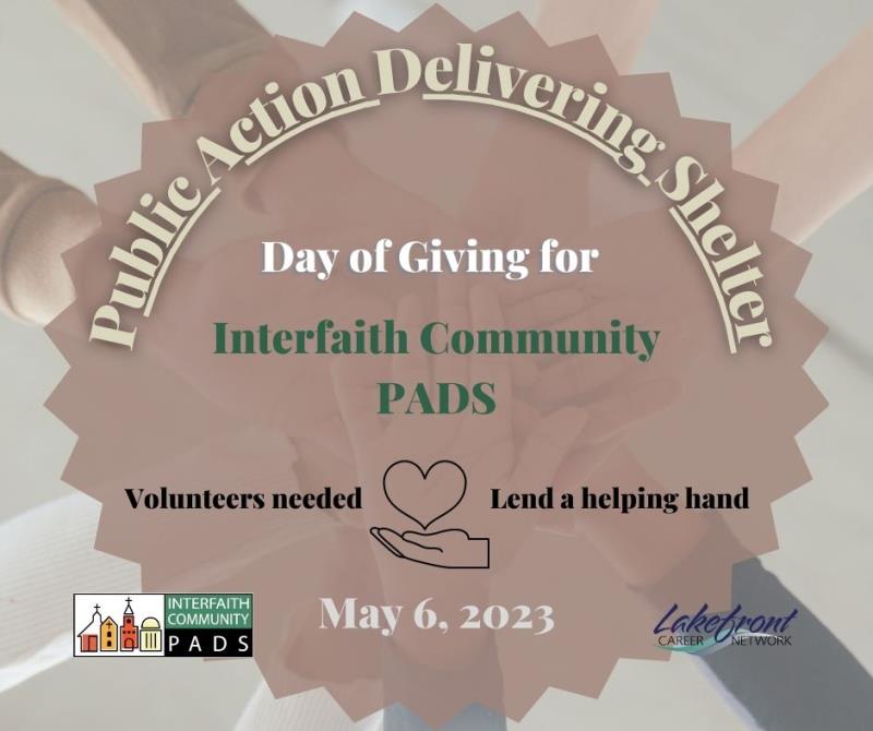Day of Giving ICPADS event graphic